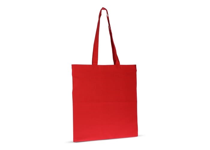 Tasche Bio-Baumwolle Farbe lang 140g/m² 38x42 cm