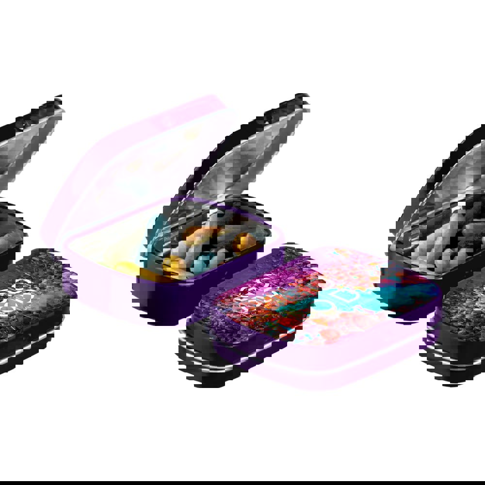 Mini Klappdeckeldose mit Süßigkeiten