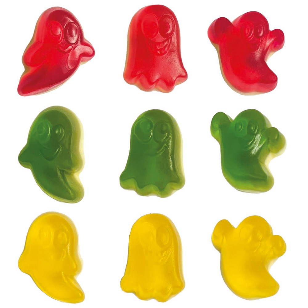 HARIBO Wackelgeister Werbetüte 3 Stück  ,  Inhalt:  HARIBO Wackelgeister