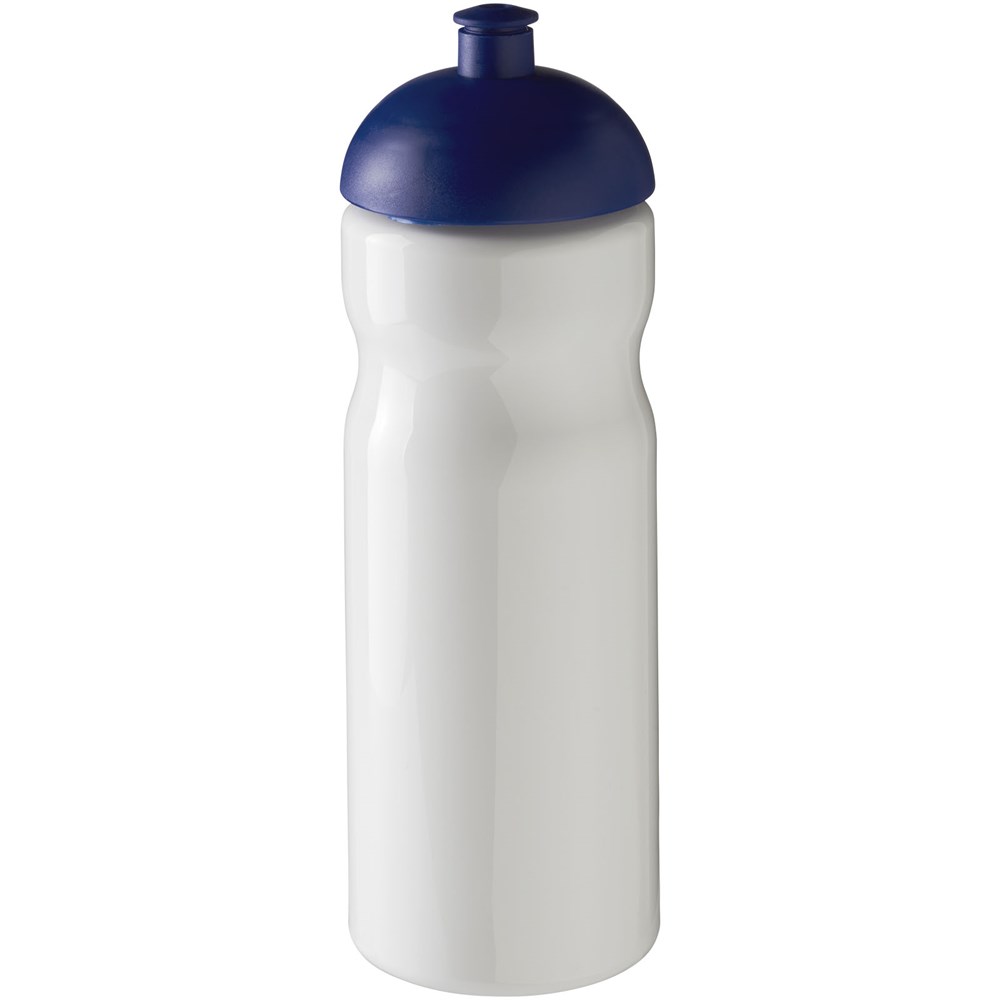 H2O Active® Base 650 ml Sportflasche mit Stülpdeckel - weiss, blau