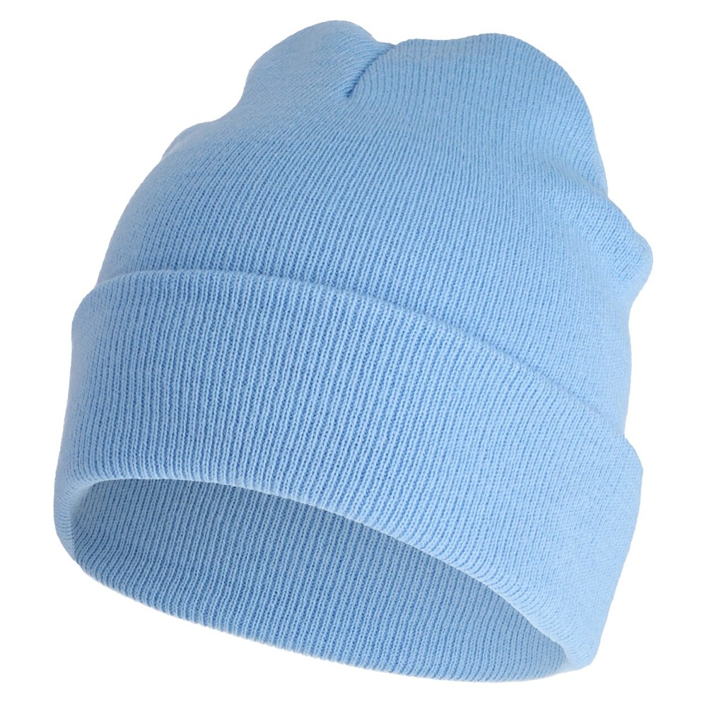  Strickmütze - Hellblau (PMS 292c) / Hellblau
