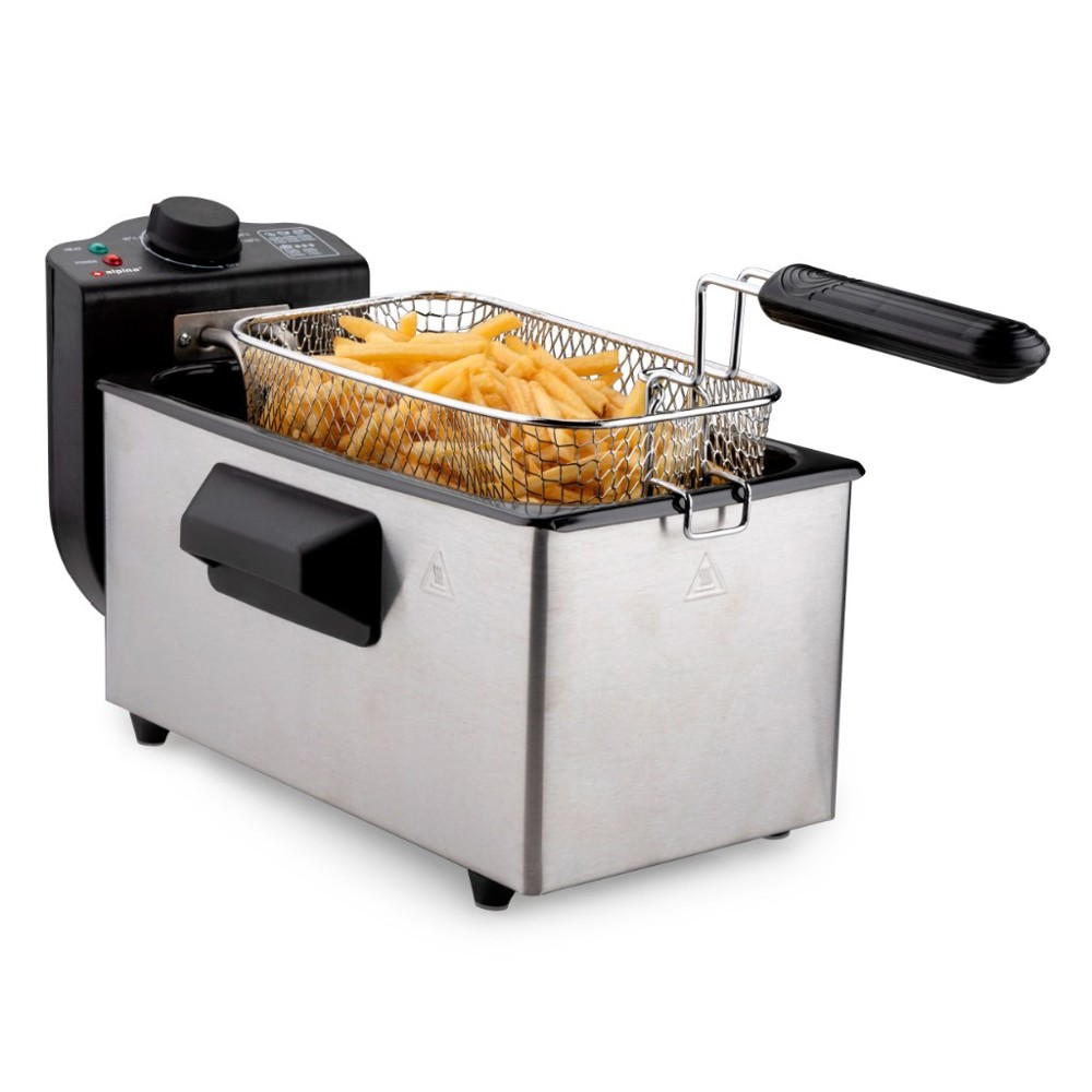 ALPINA Deep Fryer 3L 2000W- Silber