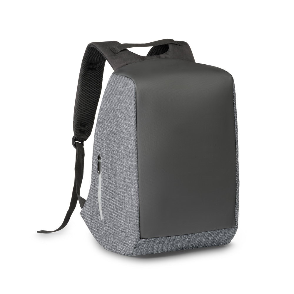 AVEIRO. Laptop-Rucksack 15.6'' aus 900D mit Anti-Diebstahl-System - grau