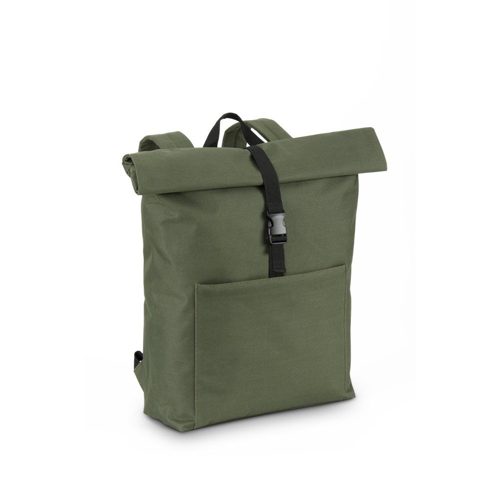 ATENAS. Laptop-Rucksack aus 600D mit 210D Innenfutter 17.3" - dunkelgrün