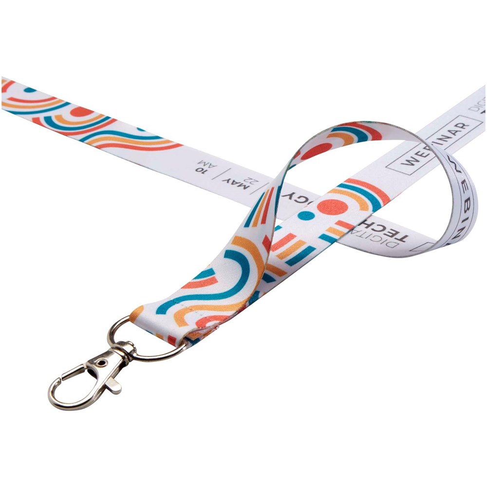 Addie Sublimation Lanyard mit Sicherheitsverschluss