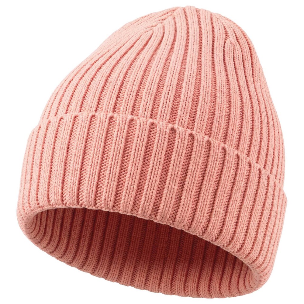 Strickmütze, 15% Merinowolle - Dusty Pink (PMS501c) / Dusty Pink