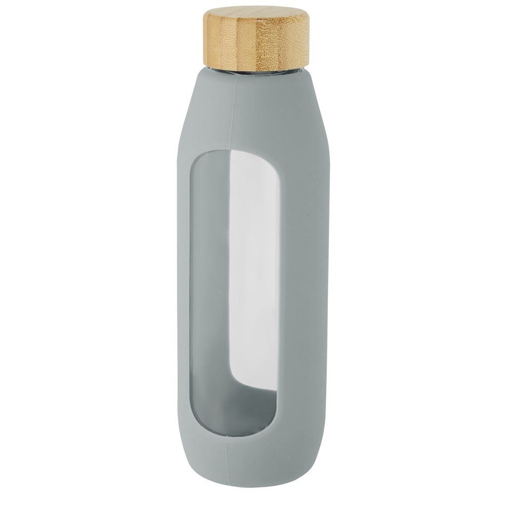 Tidan 600 ml Flasche aus Borosilikatglas mit Silikongriff