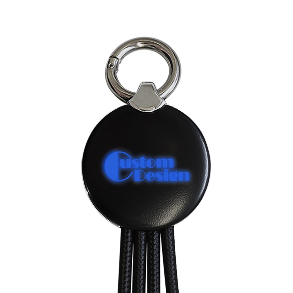 RPET LOGO-light Ladekabel 5 in 1