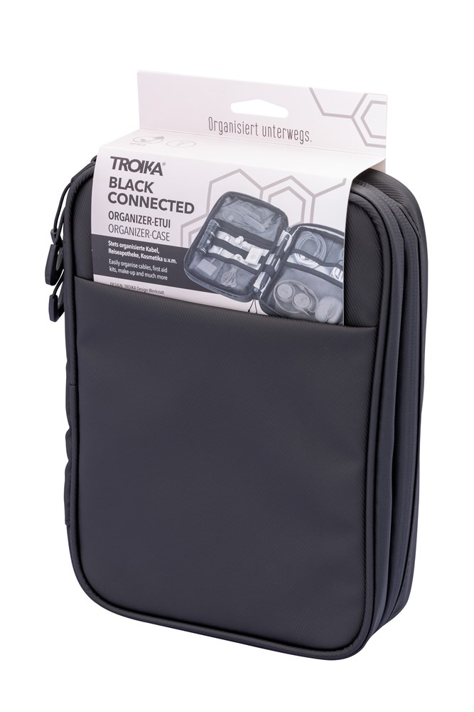 TROIKA Kabeltasche TROIKA BLACK CONNECTED