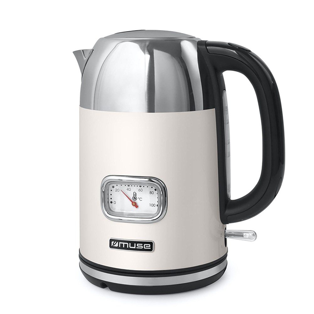 Muse Wasserkocher 1,7 Liter - Cream