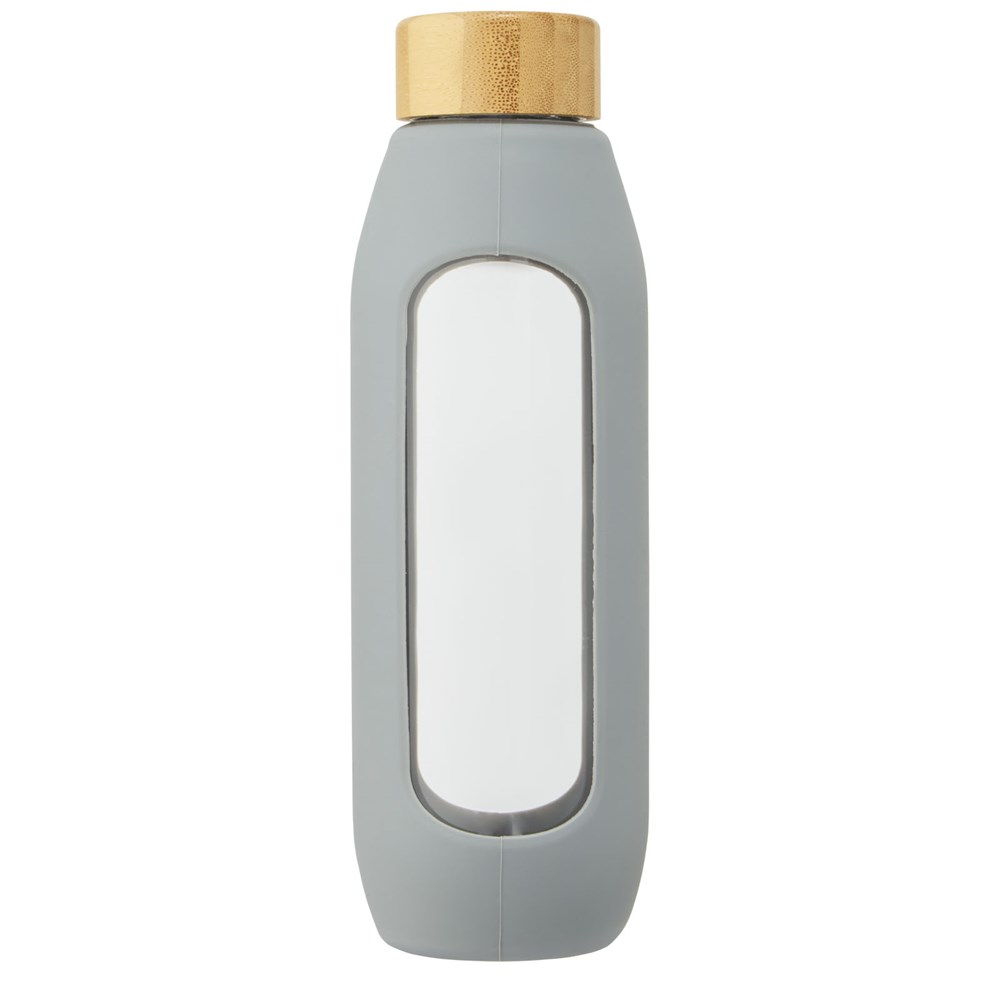 Tidan 600 ml Flasche aus Borosilikatglas mit Silikongriff