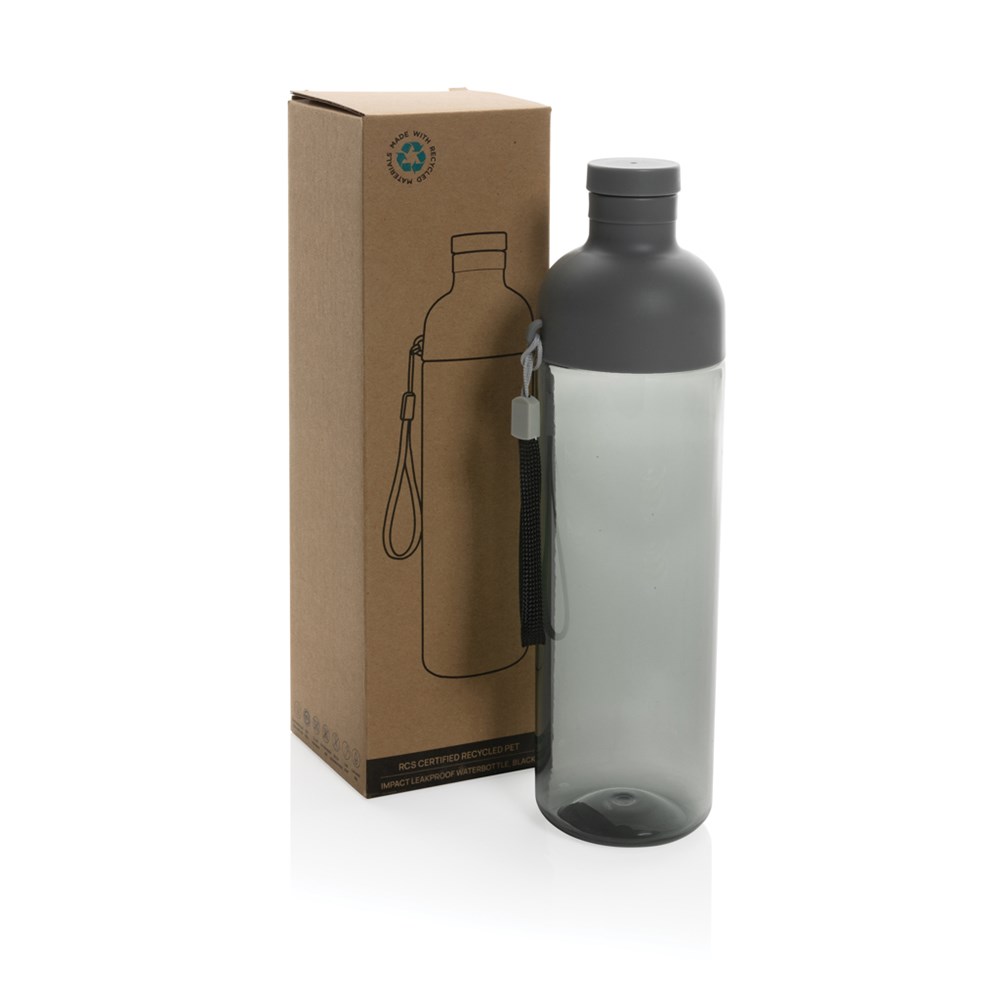 Impact auslaufsichere Wasserflasche aus RCS recyc. PET 600ml