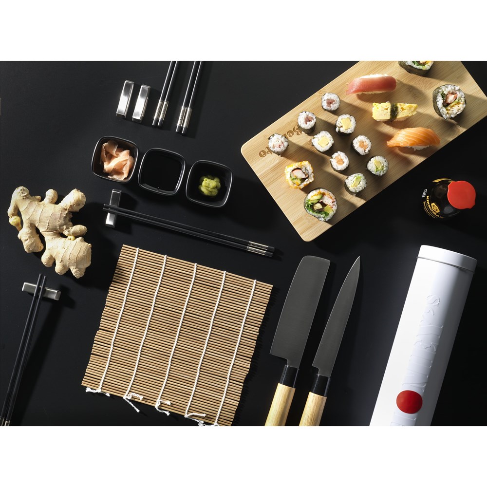 Temaki Bamboo Sushi Tray Geschenkset