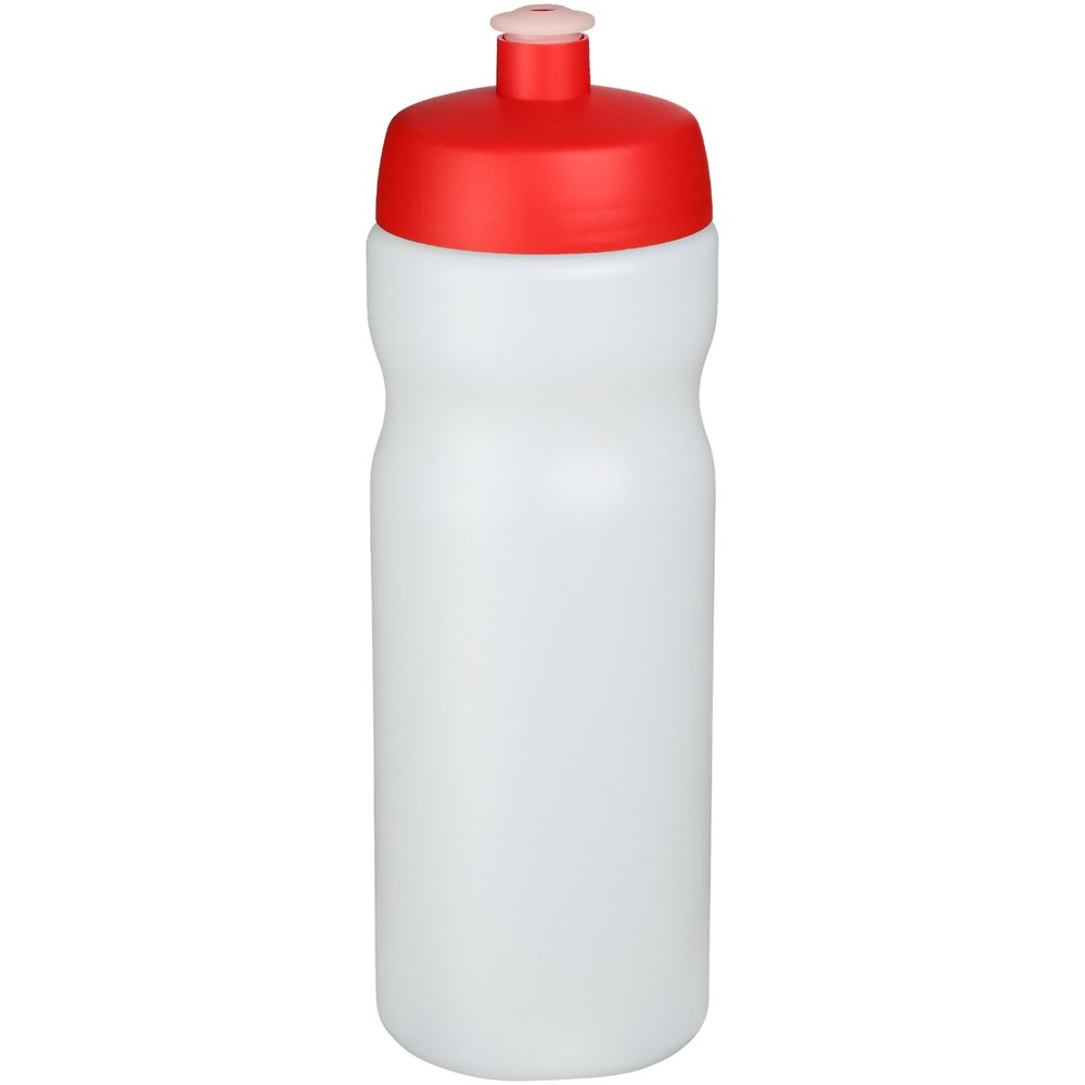 Baseline® Plus 650 ml Sportflasche - transparent, rot
