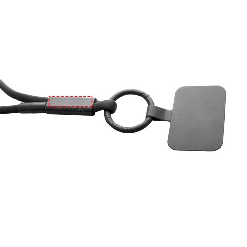 Tubyard Lanyard mit Telefonhalterung und Band aus recyceltem Kunststoff