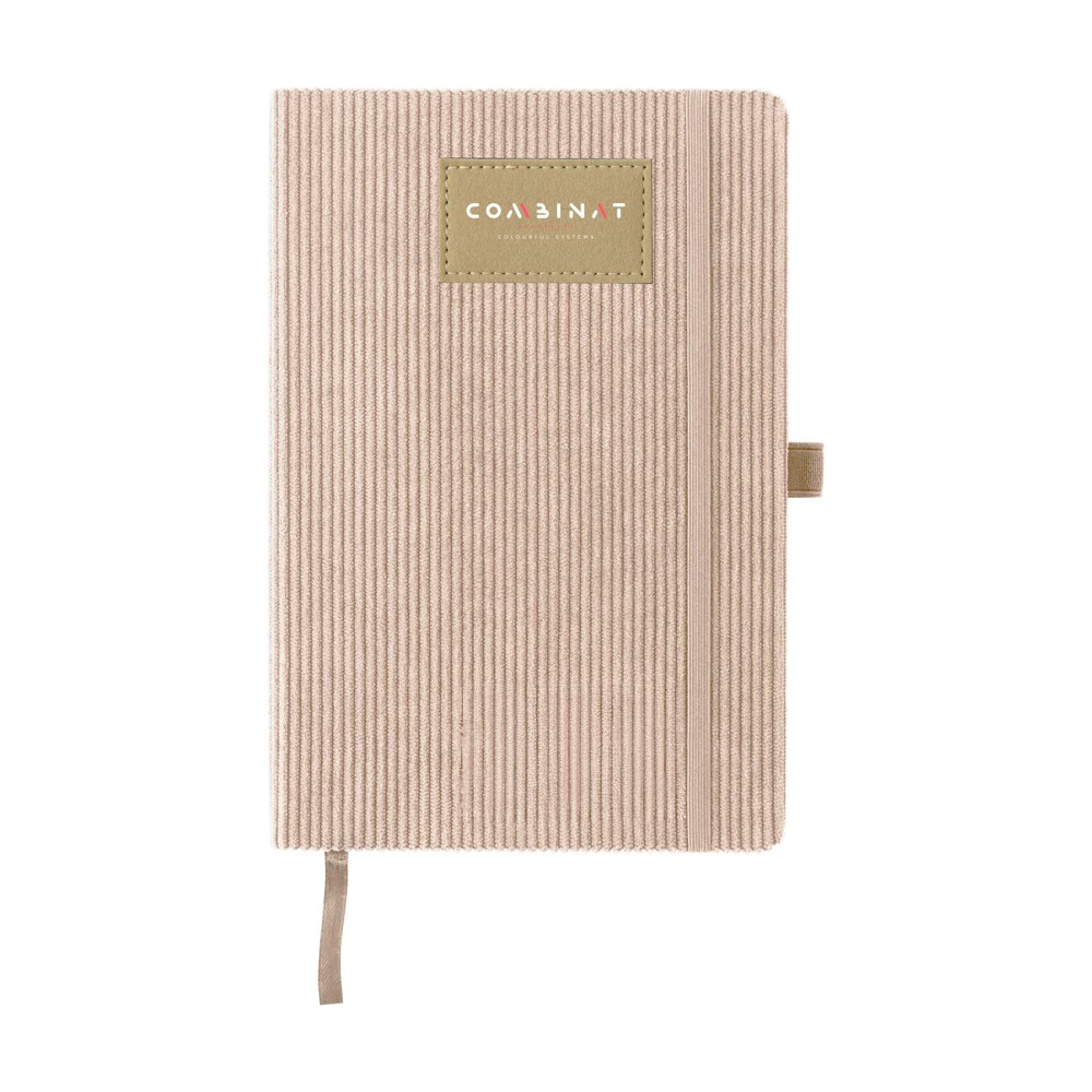 Alfie Notebook A5 Notizbuch - beige (± PMS 4755C)