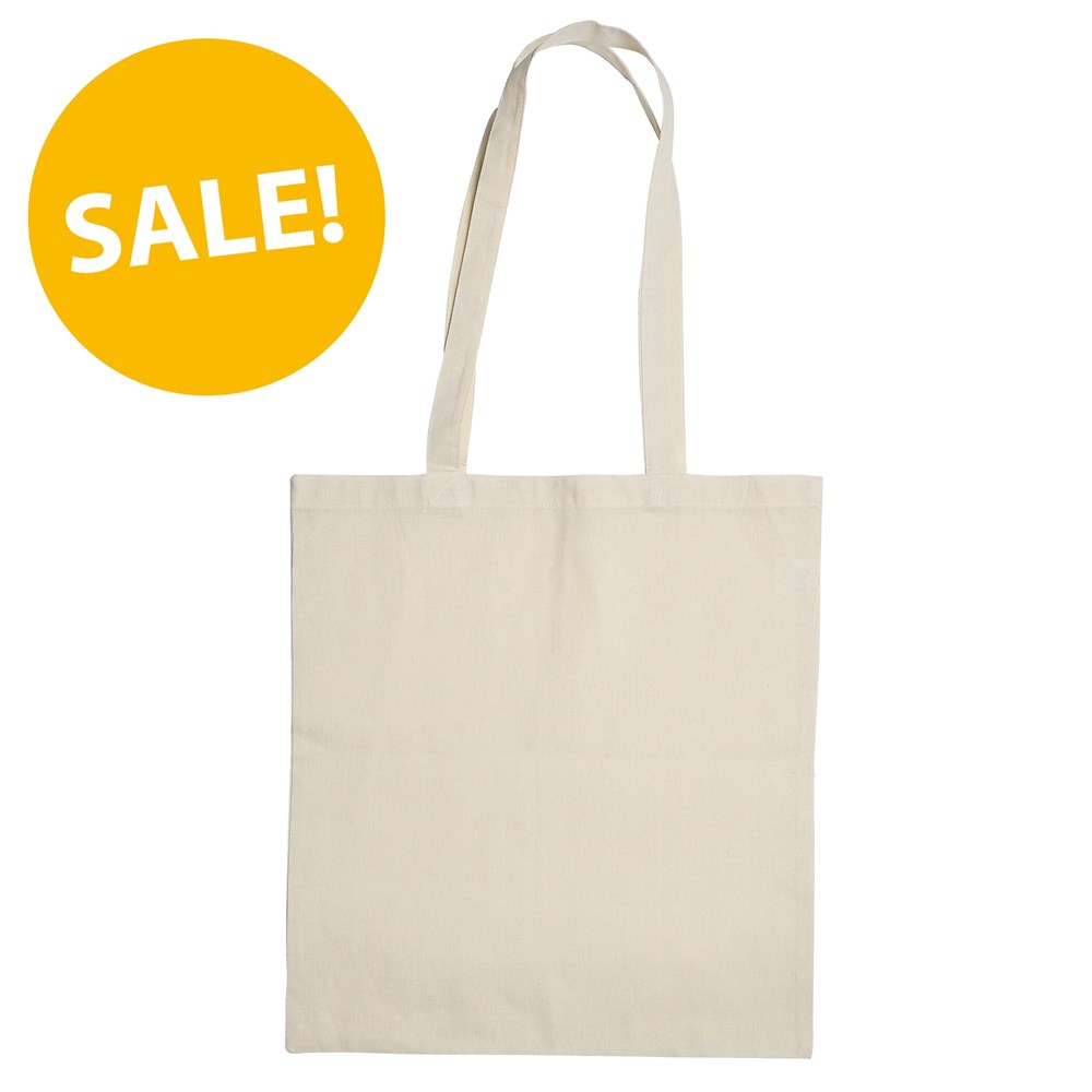 Baumwolltasche mit langen Henkeln, 135 gr/m² Baumwolltasche mit langen Henkeln, 135 gr/m²