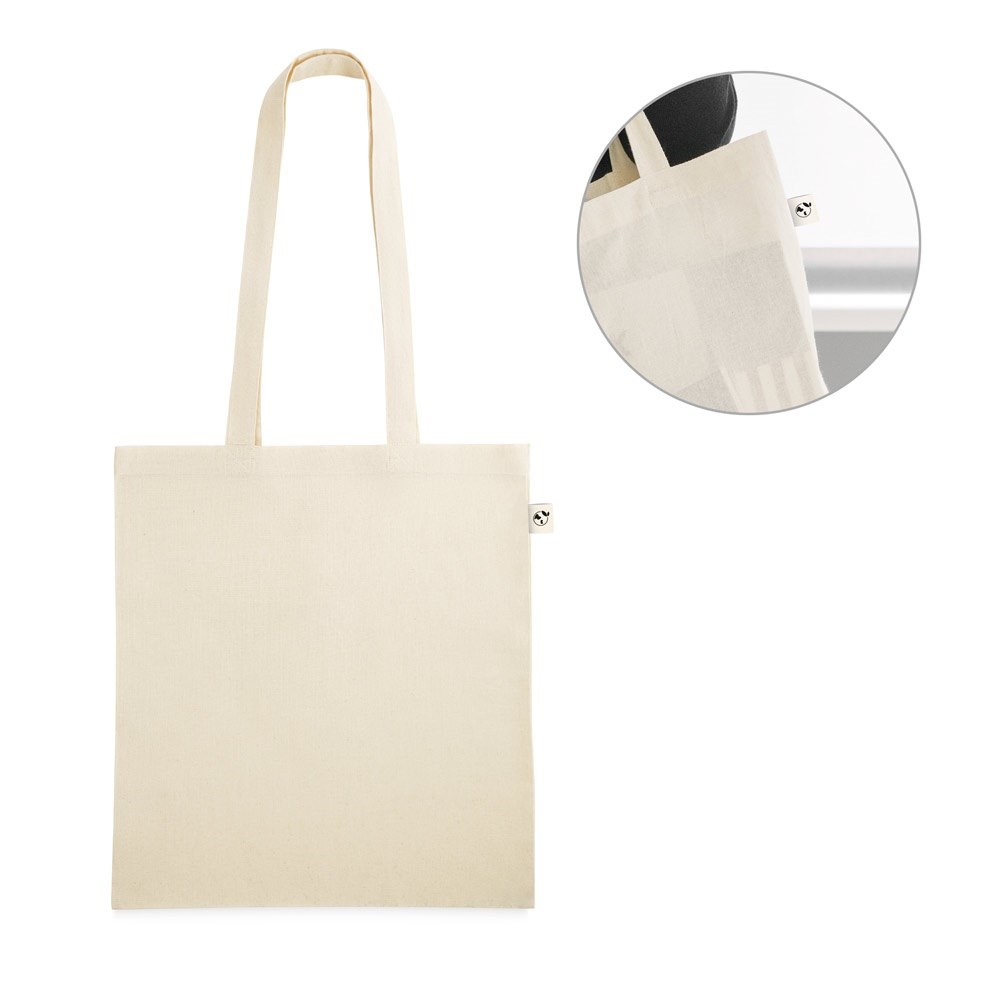 LEON. Tasche aus 100% Bio-Baumwolle (140 g/m²)