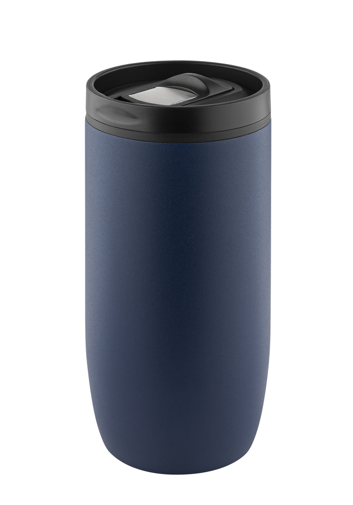 Metmaxx® Thermobecher "Crema Extensa SafeSlide" - blau