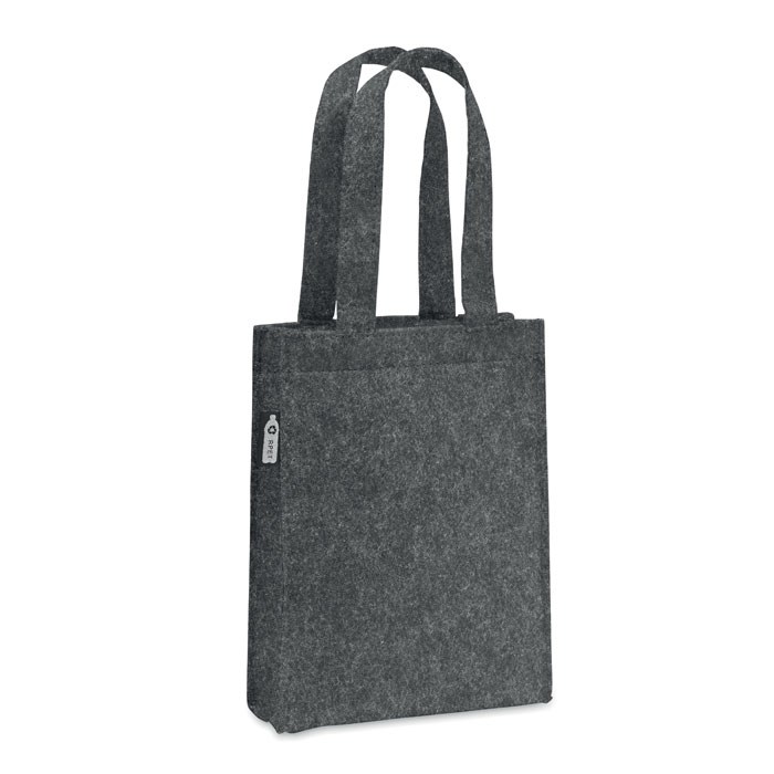 FELTOTE - Kleine Tasche RPET-Filz - Steingrau