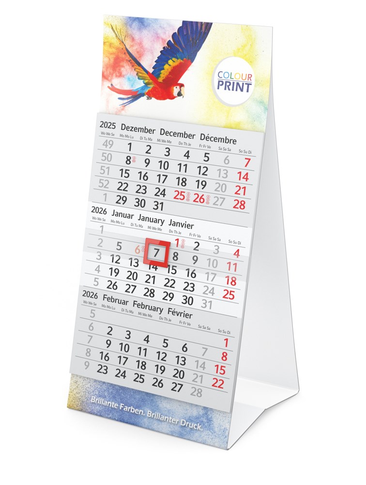 Tischkalender Mini 3 Bestseller