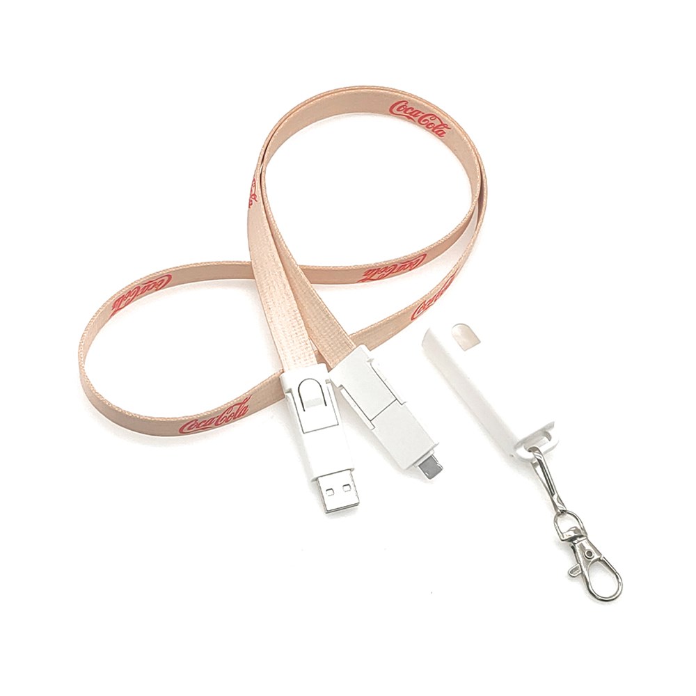 6 in 1 Lanyard-Ladekabel