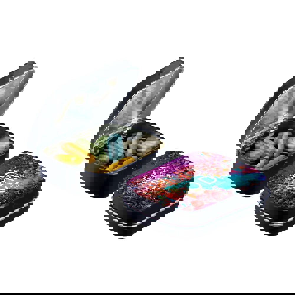 Mini Klappdeckeldose mit Süßigkeiten