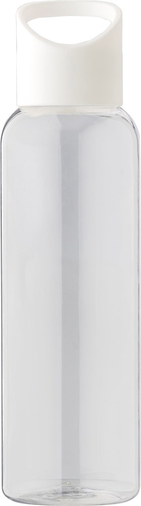 Trinkflasche Lila | 500 ml - Weiß