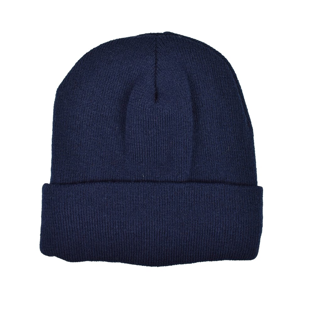 Strickmütze mit Fleece - Navy (PMS 533c) / Navy