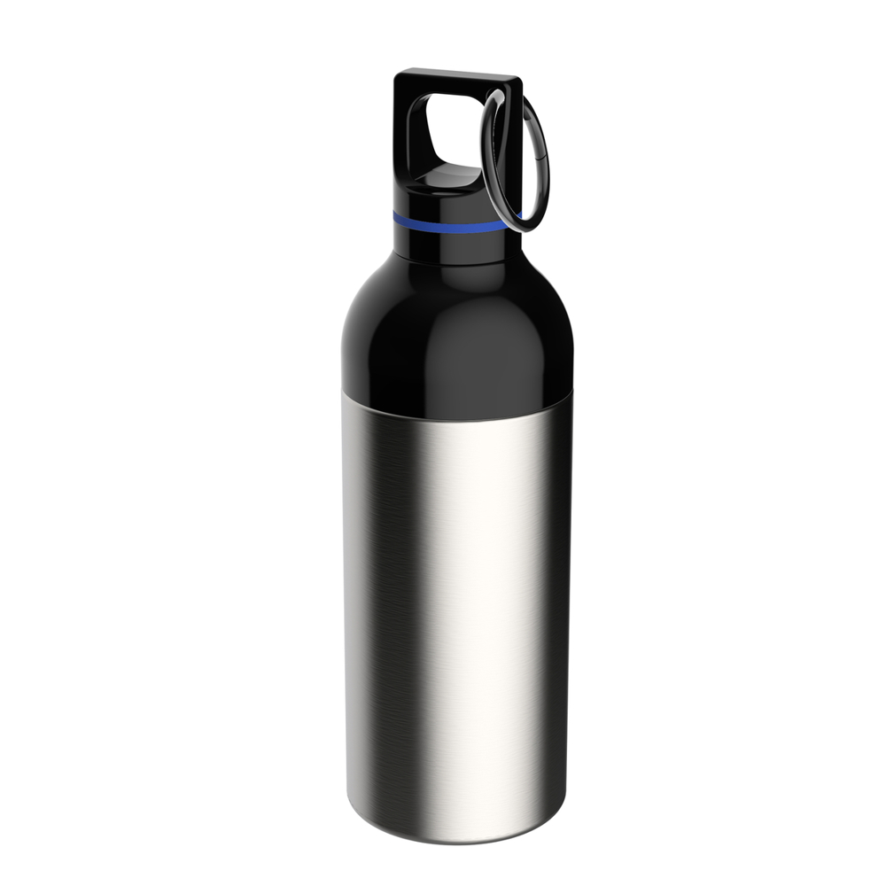 Trinkflasche RETUMBLER-DUIX STEEL - blau, silber