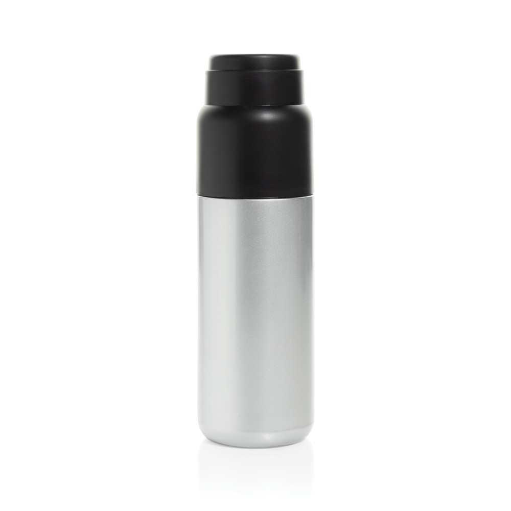 Thermocup RCS – recycelte Thermosflasche mit Becher, 500ml