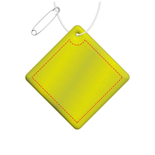 RFX™ H-09 Reflektierender PVC-Anhänger Diamant, klein