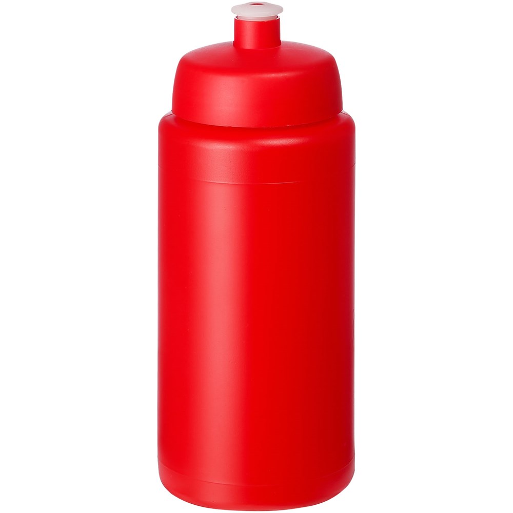 Baseline® Plus grip 500 ml Sportflasche mit Sportdeckel - rot
