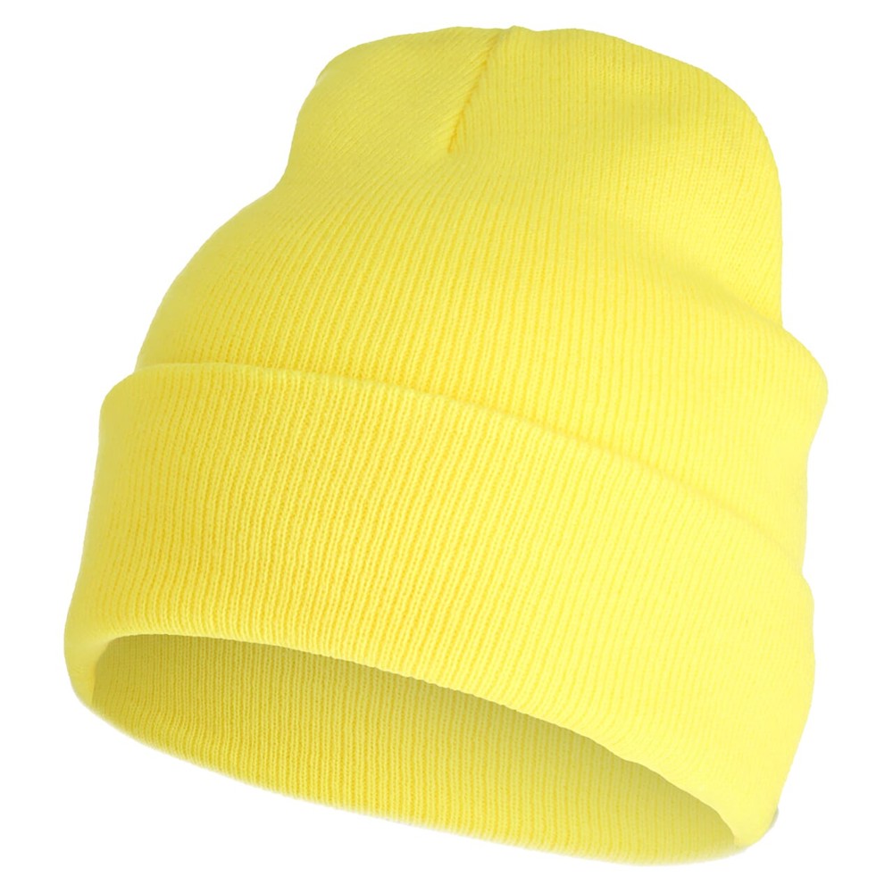  Strickmütze - Gelb (PMS 101c) / Gelb