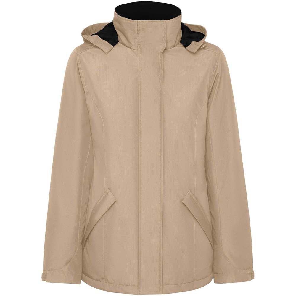 America wattierter Parka für Damen - Dark Sand