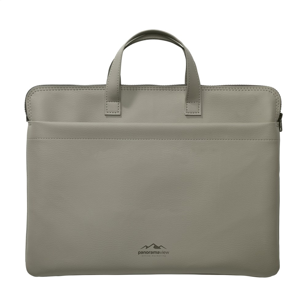 Apple Leather Laptop Bag 15/16" - Taupé