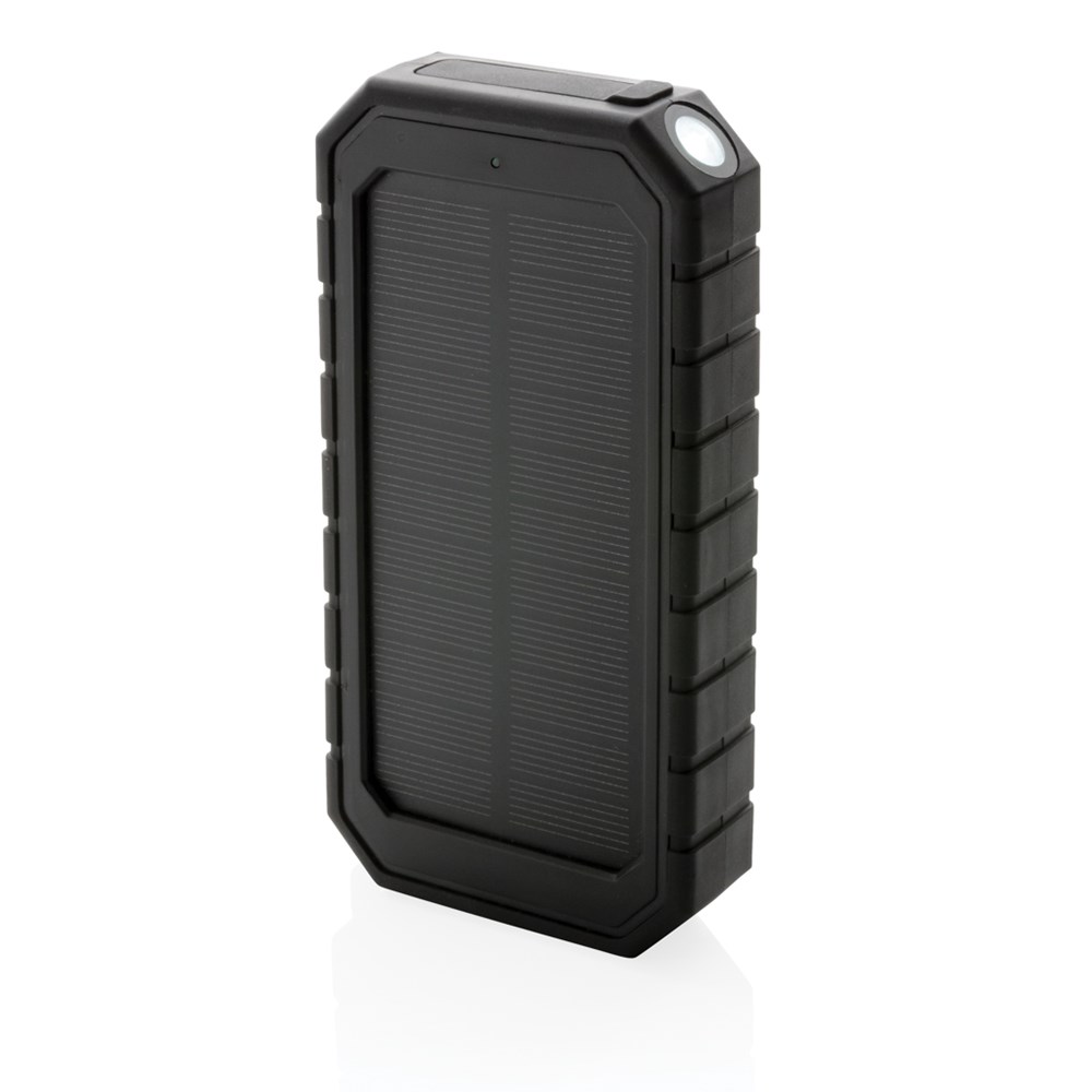 10.000 mAh Solar-Powerbank mit 10W Wireless aus RCS Plastik