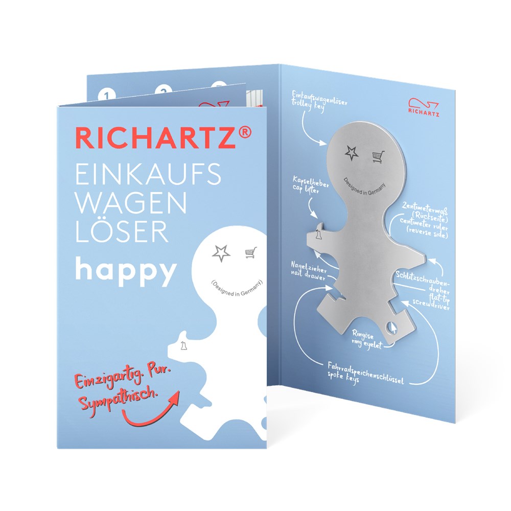 EINKAUFSWAGENLÖSER happy