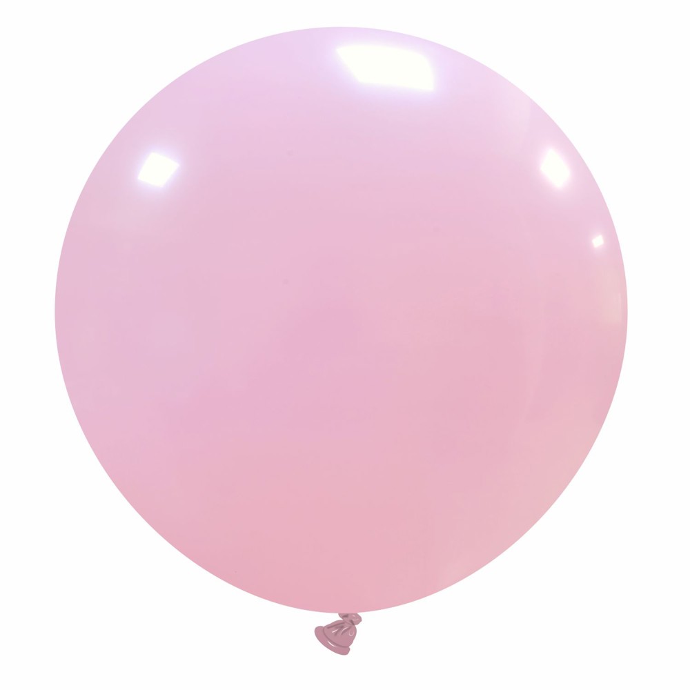 Bedruckte Riesenballons – Ø 80 cm / Umfang 250 cm / 32 Inch, Midden groen (07), 250 cm Ø 80 cm / 32 inch, 1 drukzijde - Rosa (01)