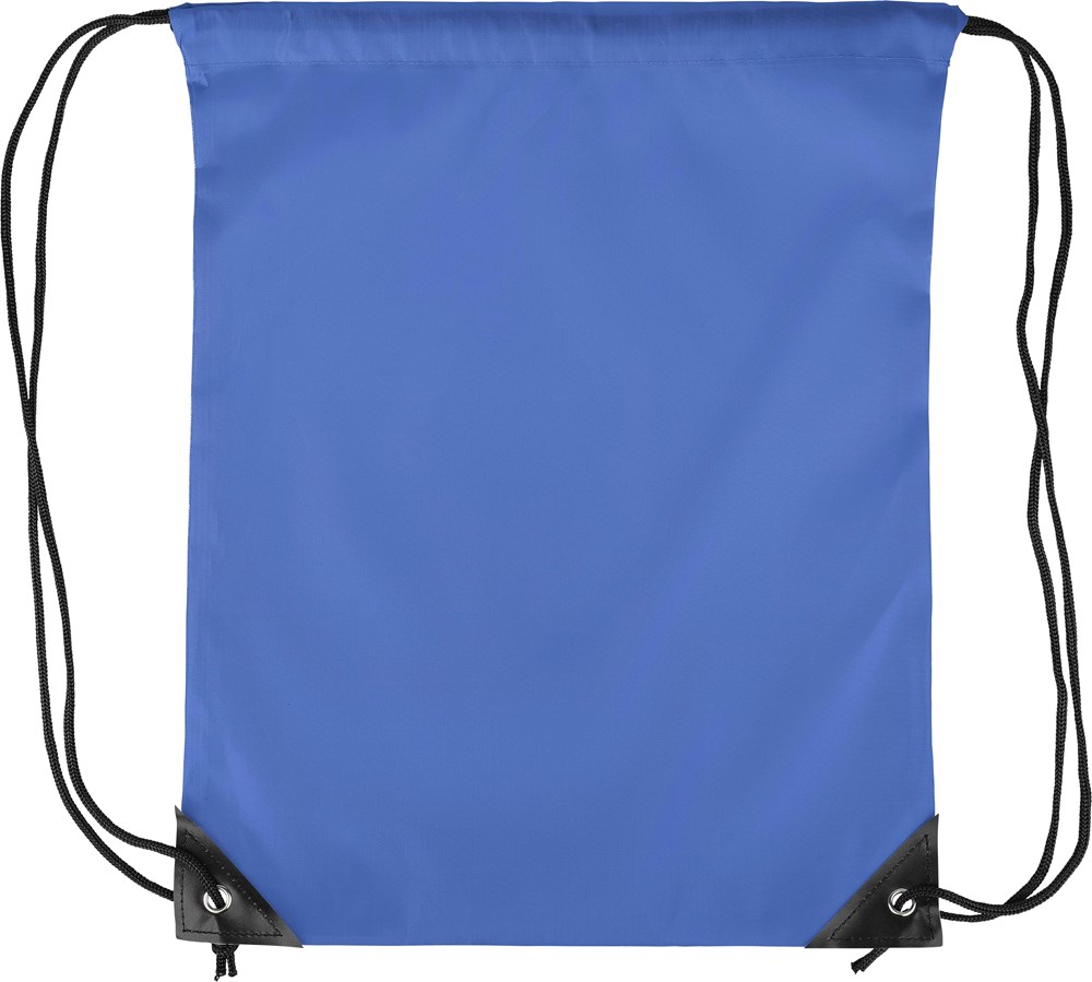 210D Polyester Kordelzug Rucksack Isolde - Kobaltblau