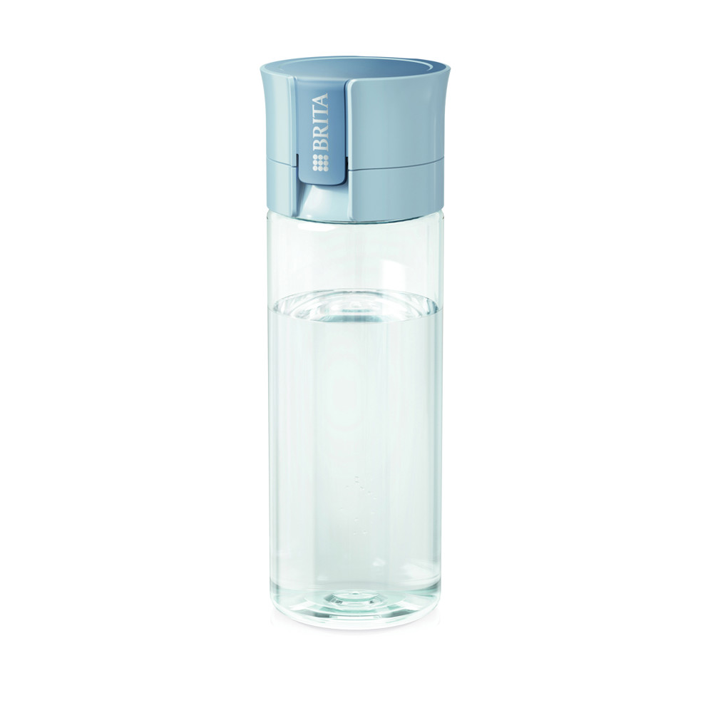BRITA VITAL Wasserfilterflasche inkl. 2 Filter, 600ml - hellblau (± PMS 277)
