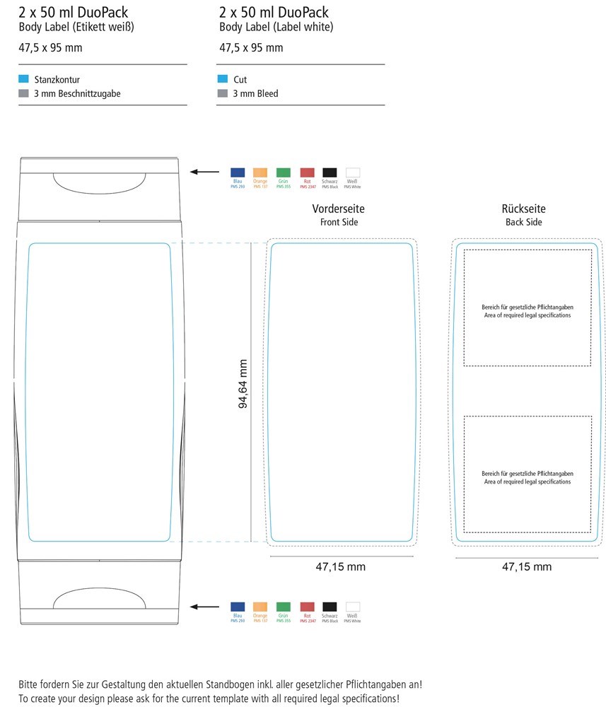 DuoPack Sonnenmilch LSF 30 (sens.) + Duschgel 1 (2 x 50 ml)