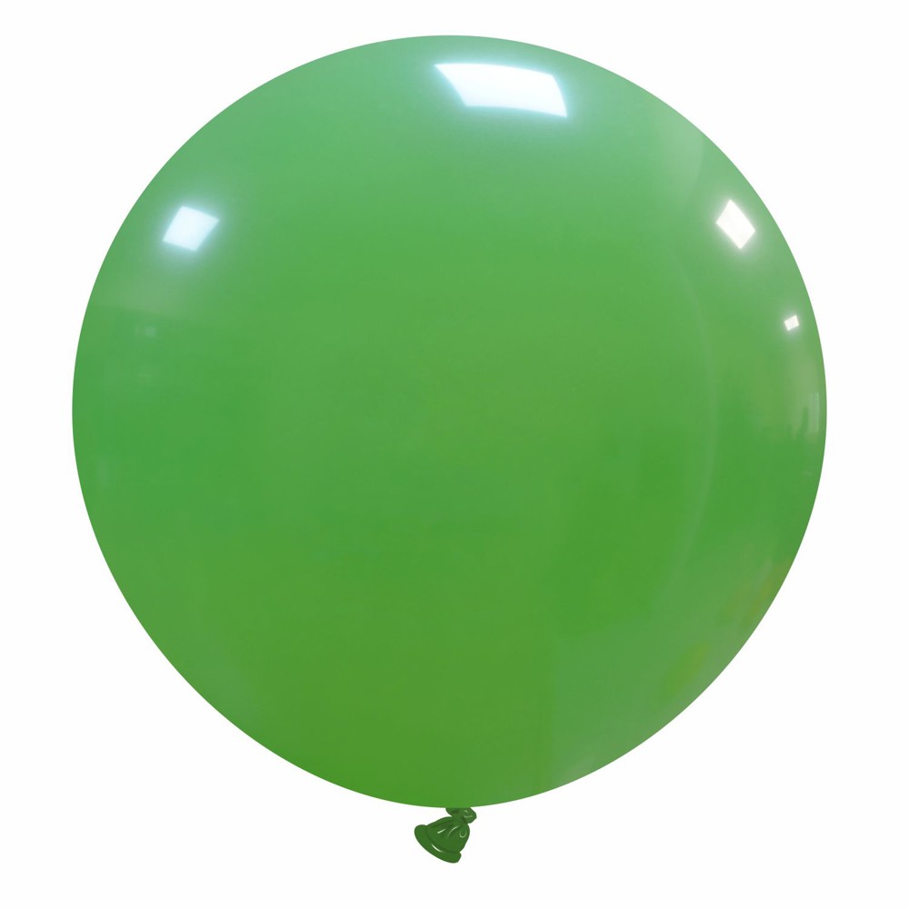 Bedruckte Riesenballons – Ø 80 cm / Umfang 250 cm / 32 Inch, Midden groen (07), 250 cm Ø 80 cm / 32 inch, 1 drukzijde - Grün (08)